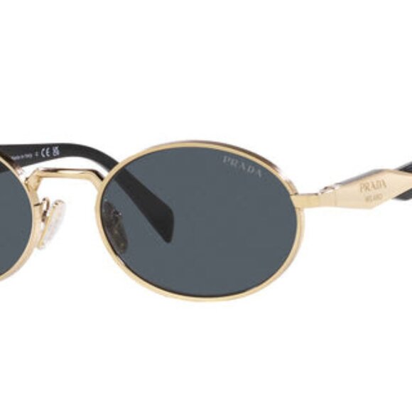 Prada Sunglasses in Pale Gold/Dark Grey - Picture 8 of 8